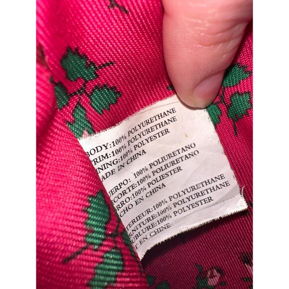 VTG Betsey Johnson Embossed Rose Tote – Y2K Chic Meets Edgy Romance - Picture 7 of 9